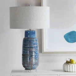 Uttermost Magellan Blue Table Lamp Accessories