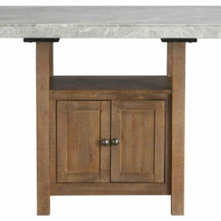 Signature Design By Ashley® Aleeda - Brown - Counter Height Dining Table Tables