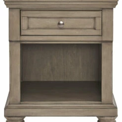 Ashley Furniture Lettner - Light Gray - One Drawer Night Stand Nightstands