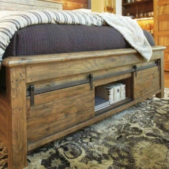 Signature Design By Ashley® Sommerford - Brown - King Storage Bed