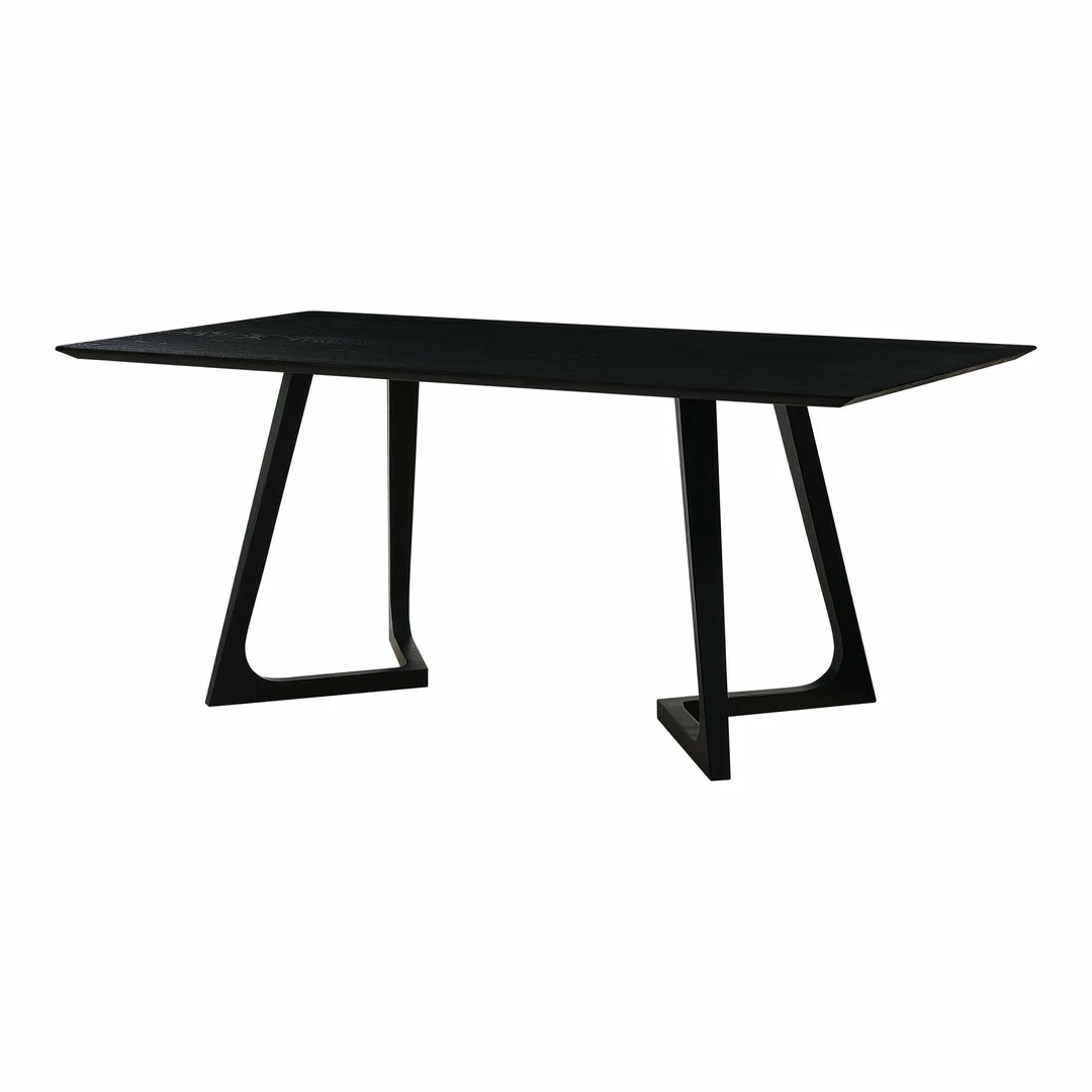 Wholesale 🧨 Moe's Home Collection Godenza Dining Table Rectangular Black Ash 🥰 6 Moe's Home Collection Godenza Dining Table Rectangular Black Ash