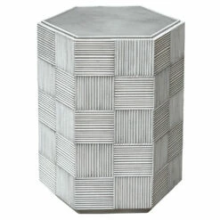 Tables Uttermost Silo Hexagonal Accent Table