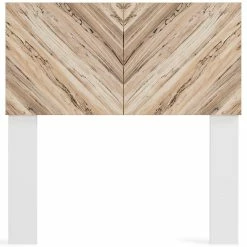 Ashley Furniture Piperton - Brown / White - Twin Panel Headboard