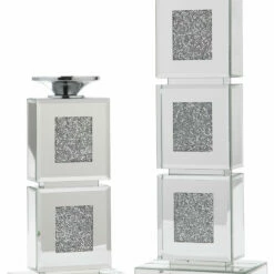 Ashley Furniture Charline - Metallic - Candle Holder Set (2/cn) - Segmented