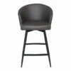 Moe's Home Collection Stools Webber Swivel Counter Stool Charcoal