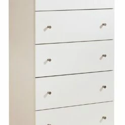 Ashley Furniture Chests Bostwick - White - Five Drawer Chest
