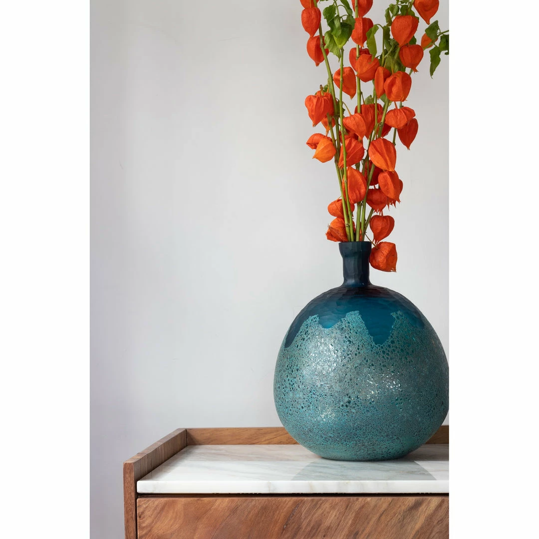 Best deal ๐ Moe's Home Collection Nix Vase Blue ๐ 8 Moe's Home Collection Nix Vase Blue