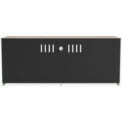 Discount 🌟 Ashley Furniture Vaibryn - White / Brown - Lg Tv Stand W/fireplace Option TV Stands ⌛ 16 Ashley Furniture Vaibryn - White / Brown - Lg Tv Stand W/fireplace Option TV Stands