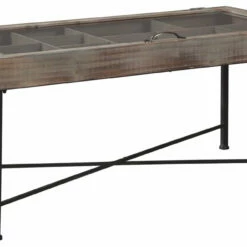 Ashley Furniture Shellmond - Antique Gray/black - Accent Cocktail Table Tables