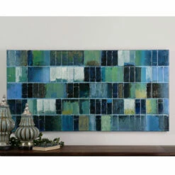 Uttermost Glass Tiles Modern Art