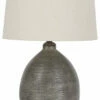 Ashley Furniture Joyelle - Gray - Terracotta Table Lamp (1/cn)