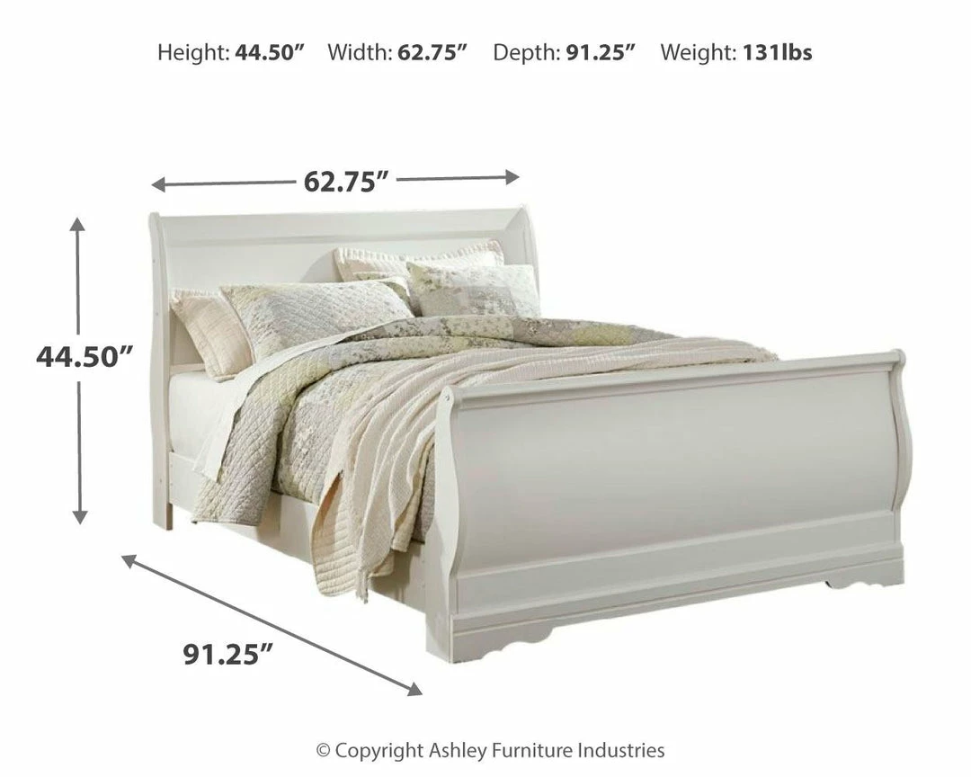 New ✔️ Signature Design By Ashley® Beds Anarasia - Best In Class - Sleigh Bed ❤️ 5 Signature Design By Ashley® Beds Anarasia - Best In Class - Sleigh Bed