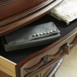 Ashley Furniture Dressers North Shore - Dark Ultimate Best In Class Dresser, Mirror