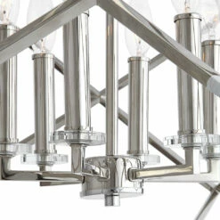 Uttermost Euclid 6 Light Nickel Cube Pendant Accessories