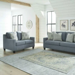 Benchcraft® Lemly - Twilight - 4 Pc. - Sofa, Loveseat, Chair, Ottoman