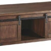 Ashley Furniture Budmore - Brown - Rectangular Cocktail Table