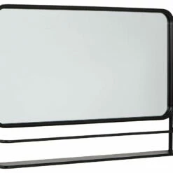 Ashley Furniture Accessories Ebba - Black - Accent Mirror - Horizontal