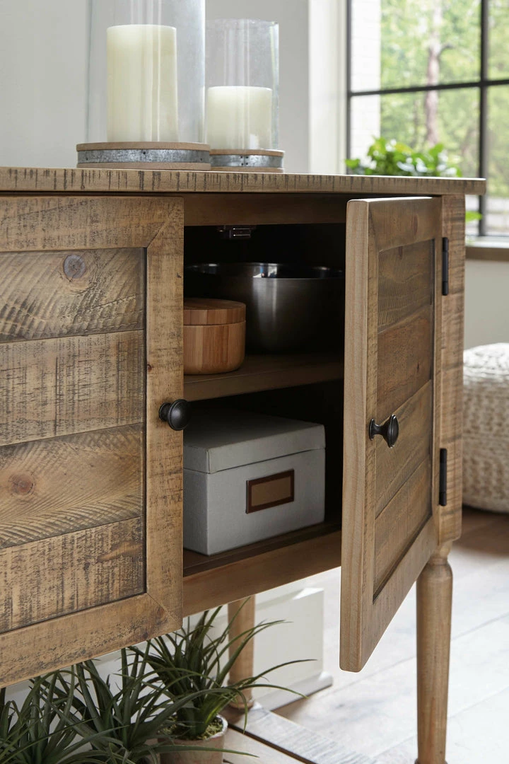 Buy ✨ Ashley Furniture Lennick - Antique Brown - Accent Cabinet 👍 5 Ashley Furniture Lennick - Antique Brown - Accent Cabinet