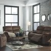 Signature Design By Ashley® Bolzano - Contemporary - Reclining Sofa & Loveseat Set Reclining Furniture