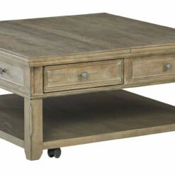 Signature Design By Ashley® Janismore - Grayish Brown - Lift Top Cocktail Table