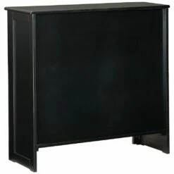 Ashley Furniture Cabinets Nalinwood - Black - Accent Cabinet