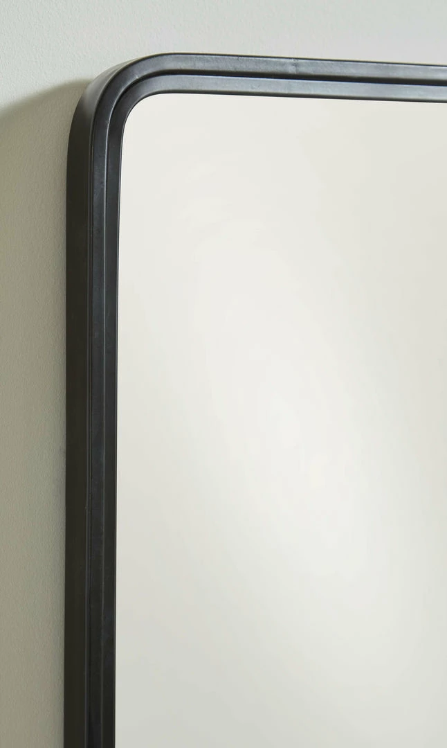 Best deal 🥰 Signature Design By Ashley® Brocky - Black - Accent Mirror Accessories 😀 5 Signature Design By Ashley® Brocky - Black - Accent Mirror Accessories