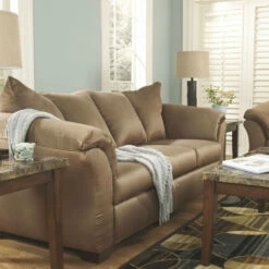Ashley Furniture Darcy - Loveseat Contemporary - Stationary Loveseats