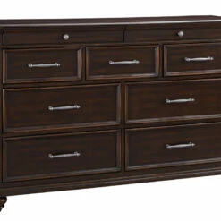 Ashley Furniture Dressers Brynhurst - Dark Ultimate Best In Class Dresser, Mirror