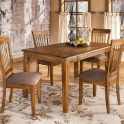 Ashley® Berringer - Rustic Ultimate Best In Class Dining UPH Side Chair (2/CN) Chairs
