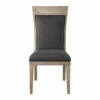 Chairs Uttermost Encore Dark Gray Armless Chair