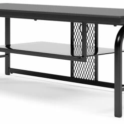 Ashley Furniture Lynxtyn - Black - Tv Stand