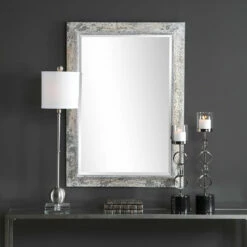 Uttermost Raffi Aged Silver Mirror
