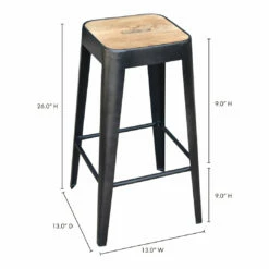 Moe's Home Collection Bistro Counter Stool Stools