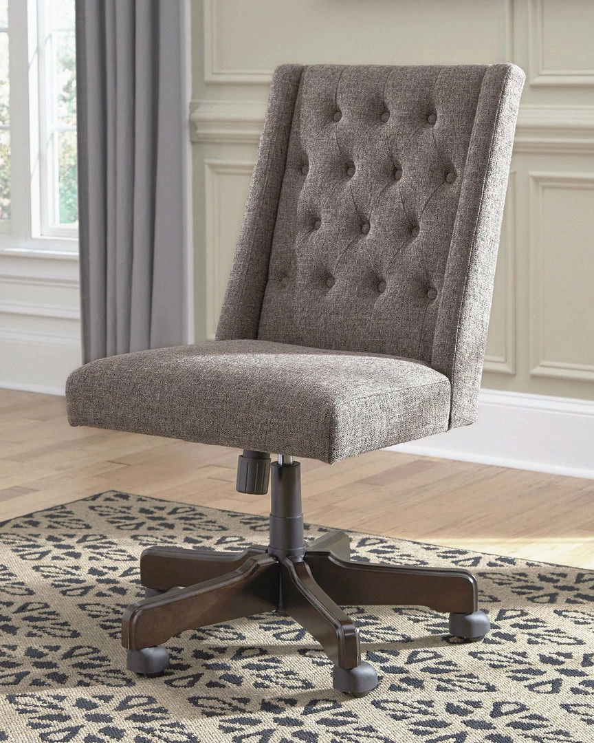 Best reviews of 👍 Ashley Furniture Office - Graphite - Home Office Swivel Desk Chair 🥰 6 Ashley Furniture Office - Graphite - Home Office Swivel Desk Chair