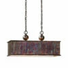Uttermost Albiano Rectangle 2 Lt Bronze Pendant
