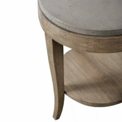 Tables Uttermost Deka Round Side Table