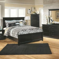 Signature Design By Ashley® Bedroom Sets Maribel - Patterned - Dresser, Mirror, Panel Bed