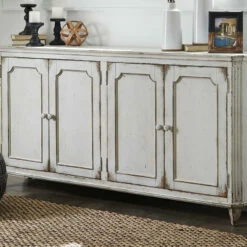 Outlet 🥰 Ashley Furniture Mirimyn - Antique White - Accent Cabinet Cabinets ✔️ 10 Ashley Furniture Mirimyn - Antique White - Accent Cabinet Cabinets