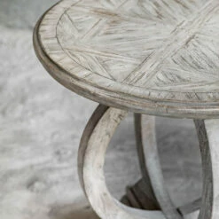 Hot Sale ⌛ Tables Uttermost Maiva White Side Table 🔥 13 Tables Uttermost Maiva White Side Table