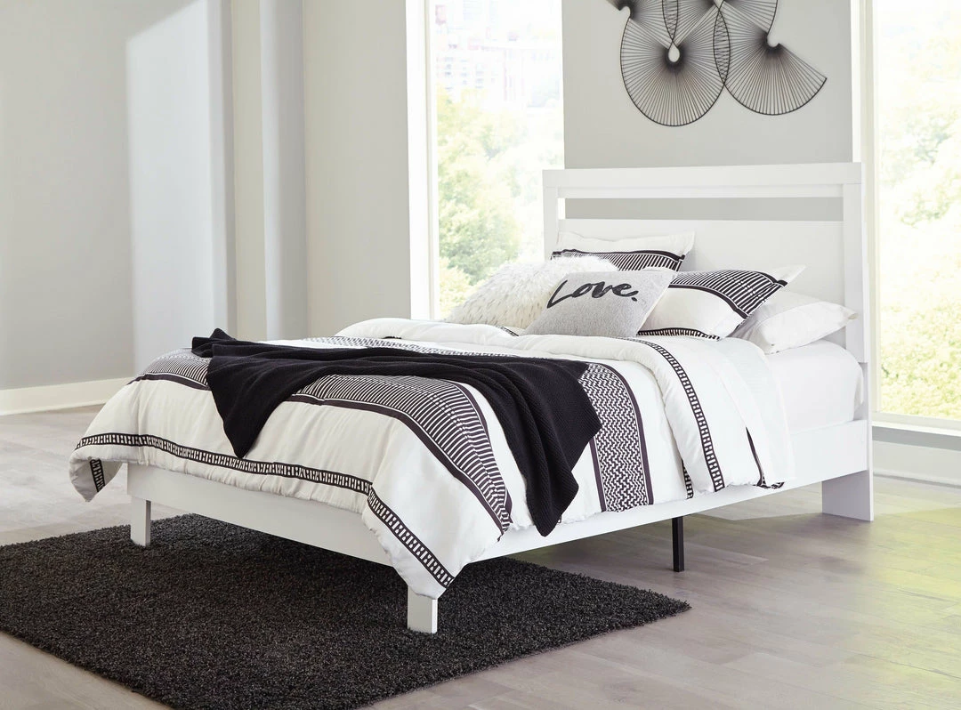 New 🥰 Signature Design By Ashley® Flannia - Best In Class - Panel Platform Bed 🎁 4 Signature Design By Ashley® Flannia - Best In Class - Panel Platform Bed