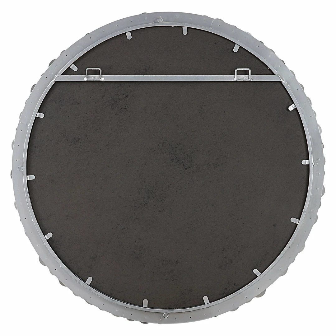 Brand new ✔️ Uttermost Dinar Round Aged Gold Mirror ⭐ 4 Uttermost Dinar Round Aged Gold Mirror