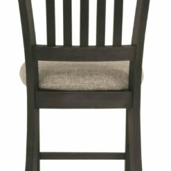 Ashley Furniture Tyler Creek - Black/Grayish Ultimate Best In Class Upholstered Barstool (2/CN)