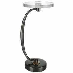 Uttermost Waveney Bronze Drink Table Tables