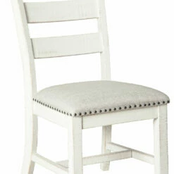 Signature Design By Ashley® Valebeck - Beige/white - Dining Uph Side Chair (2/cn)