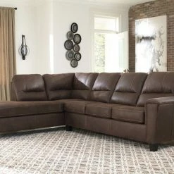 Signature Design By Ashley® Navi - Left Arm Facing Corner Chaise, Right Arm Facing Sofa Sectional