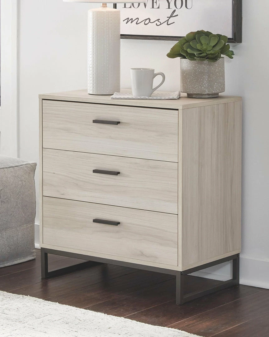 Outlet ✔️ Signature Design By Ashley® Socalle - Natural - 5 Pc. - 👗 Dresser, Four Drawer Chest, Three Drawer Chest, Queen Panel Platform Bed Bedroom Sets 🔥 10 Signature Design By Ashley® Socalle - Natural - 5 Pc. - Dresser, Four Drawer Chest, Three Drawer Chest, Queen Panel Platform Bed Bedroom Sets
