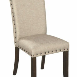 Ashley Furniture Chairs Rokane - Light Brown - Dining Uph Side Chair (2/cn)
