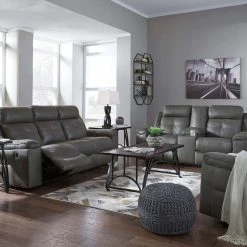 Signature Design By Ashley® Jesolo - Set - Reclining Sofa & Loveseat Set Reclining Furniture