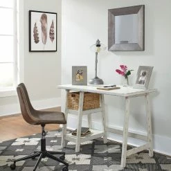 Signature Design By Ashley® Mirimyn - Antique Best In Class - Desk, Swivel Desk Chair