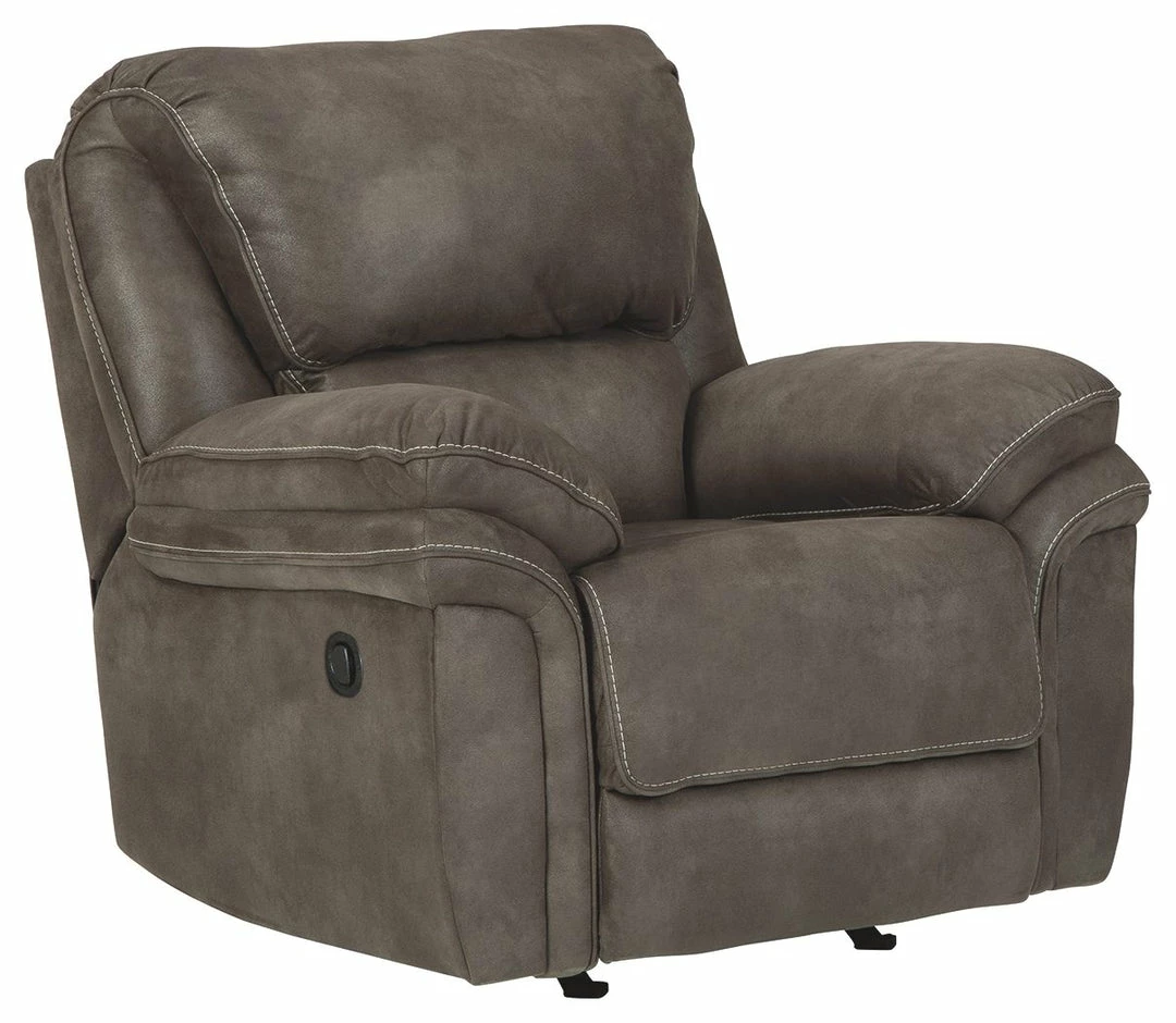 Best deal 😍 Ashley Furniture Trementon - Graphite - Rocker Recliner Reclining Furniture ⌛ 3 Ashley Furniture Trementon - Graphite - Rocker Recliner Reclining Furniture